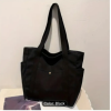 Trendy Large Capacity Tote Bag for Girls and Women or Fashionable Canvas Hand Bag, Shoulder and Side Bag, Aesthetic College Tote with Zipper Pocket, Stylish Ladies, Ladish, Ledis & Travel Beg Bag for Women, Men and Girls Low Price Bags - Image 2